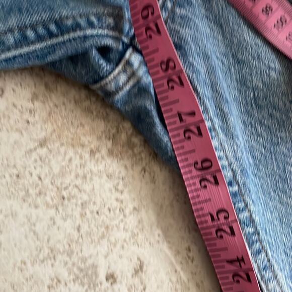 AGOLDE Jamie High Rise Classic Ripped Cotton Jeans - Picture 15 of 15